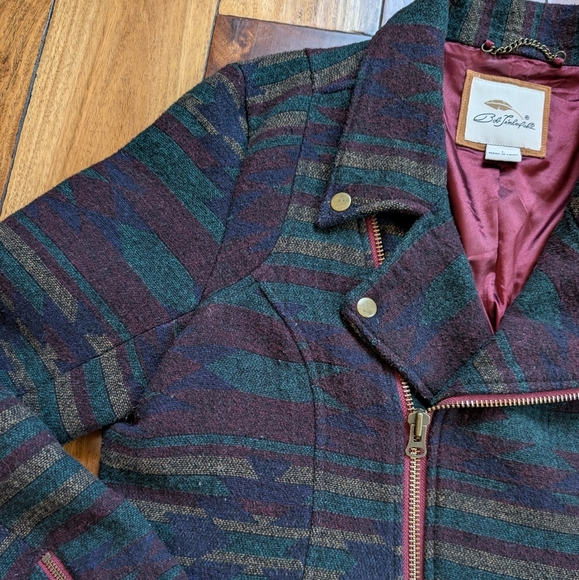 Bob Timberlake Navajo Moto Jacket (L) - Picture 4 of 7